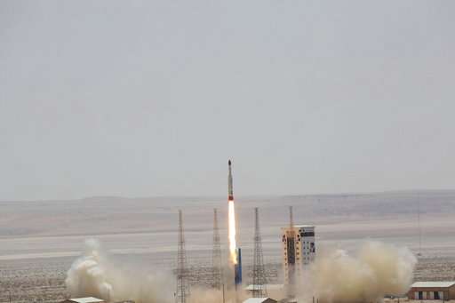 Iran claims launch of satellite-carrying rocket into space