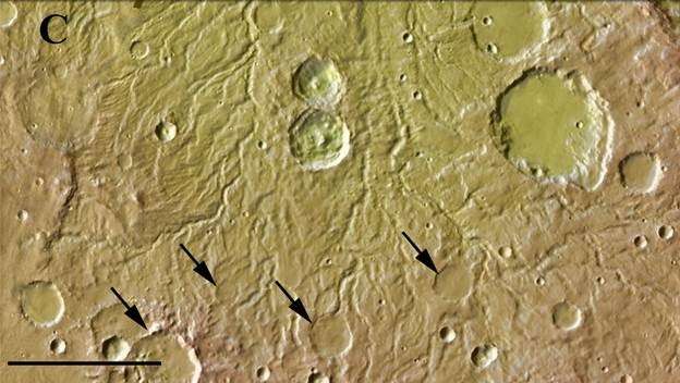 New study reveals how changes in Martian rainfall shaped the planet