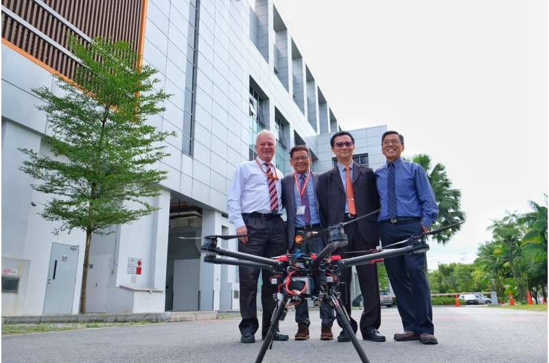 NTU Singapore uses 4.5G mobile phone network for drone traffic management
