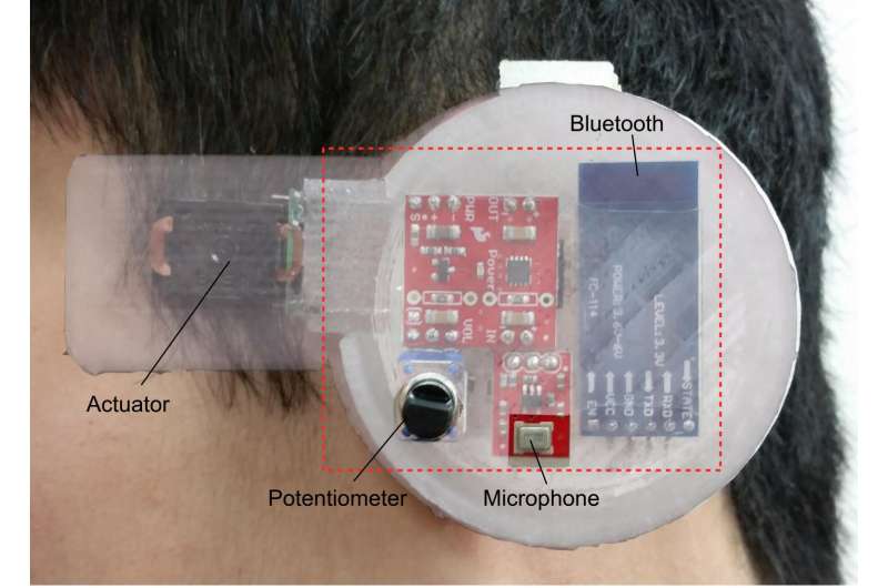 Personalized 'earable' sensor monitors body temperature in real time
