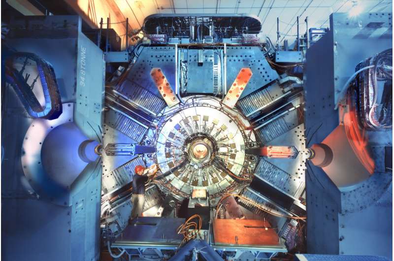 Scientists narrow down the search for dark photons using decade-old particle collider data