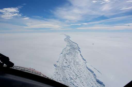 Scientists say massive iceberg has broken off in Antarctica
