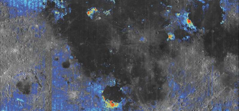Scientists spy new evidence of water in the moon's interior