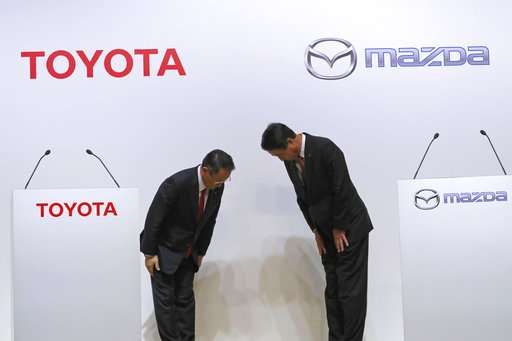 Toyota, Mazda plan $1.6 billion US plant, to partner in EVs (Update)