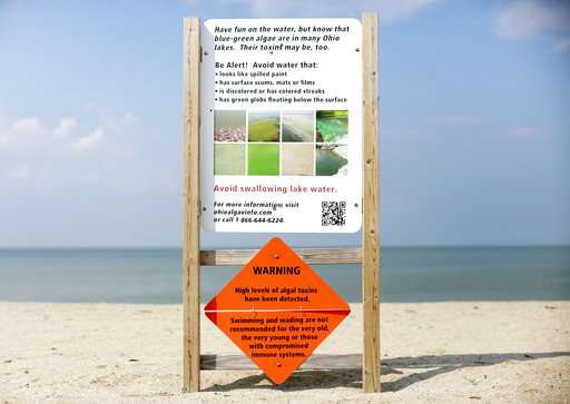 Researchers creating warning system for toxic algae in lakes