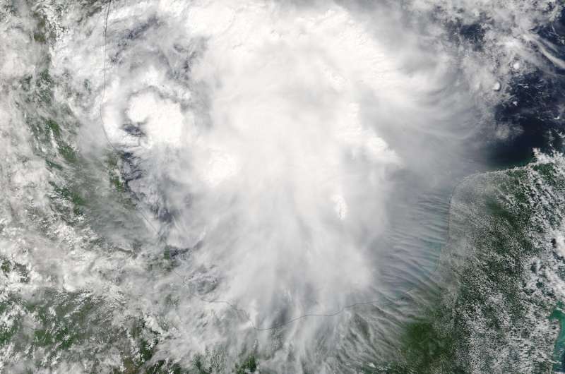 NASA sees Tropical Storm Katia develop near Mexico's east coast