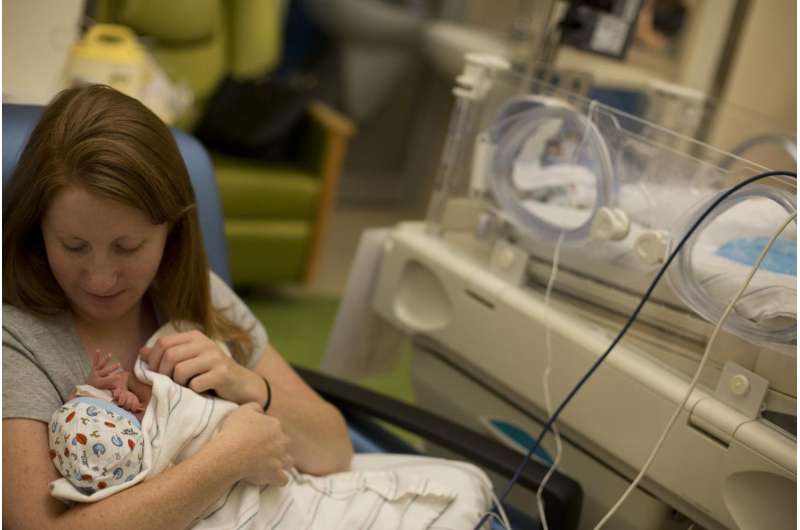 45 percent of parents experience depression, anxiety and stress when newborns leave NICU