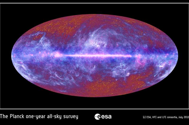 Astrophysicists map out the light energy contained within the Milky Way