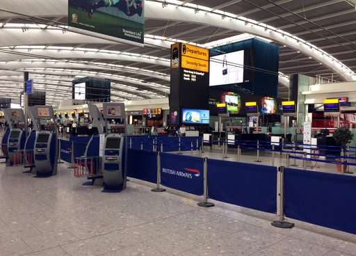 BA outage creates London travel chaos; power issue blamed