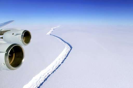 Scientists say massive iceberg has broken off in Antarctica