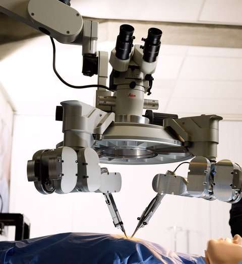 World’s first super-microsurgery operation with ‘robot hands’