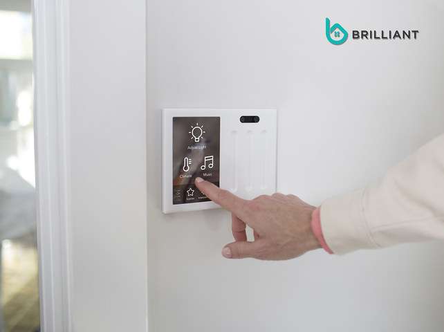 Brilliant Control sports smart lighting, can work with other smart home devices