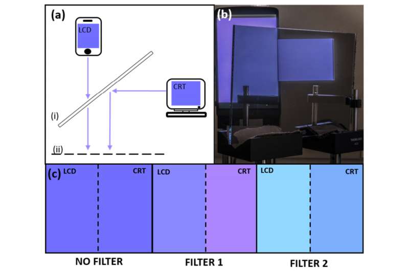 Los filtros dobles permiten la visión tetracromática en humanos