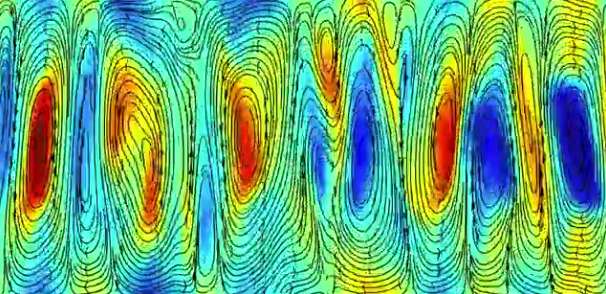 Swirling swarms of bacteria offer insights on turbulence