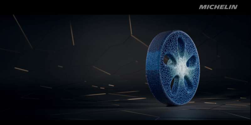 Michelin takes wraps off connected tire concept, 3D printing, bio-sourced materials in the mix