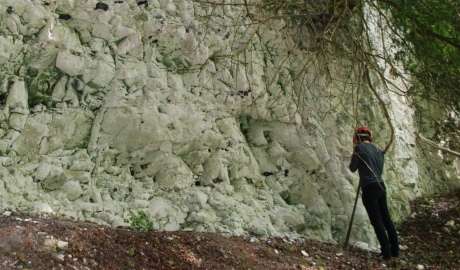 Scientists find fossilised cosmic dust in white cliffs of Dover