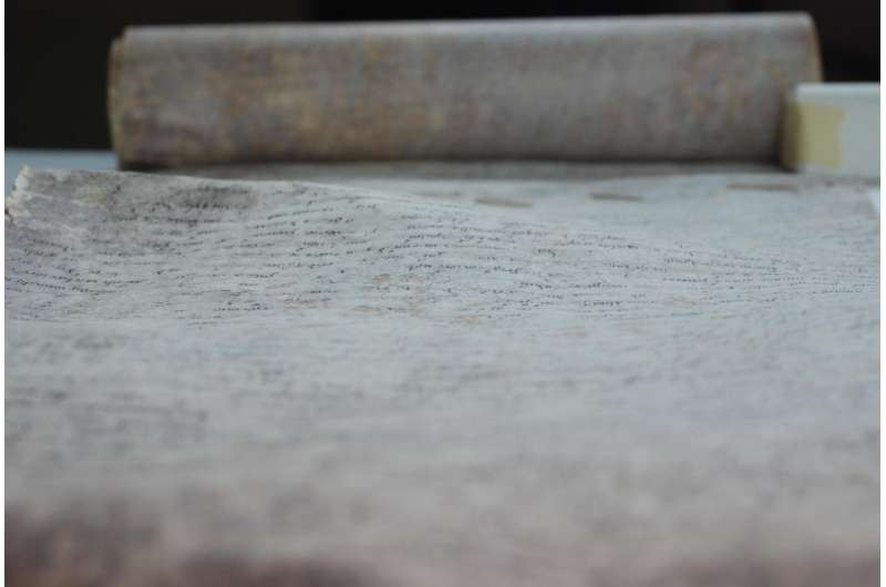 Scientists nail vandals of 800-year-old scroll