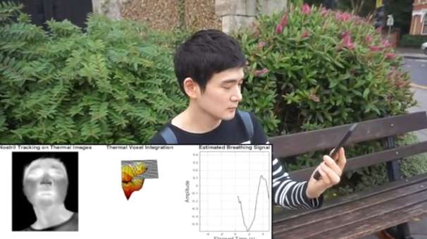 New software turns mobile-phone accessory into breathing monitor