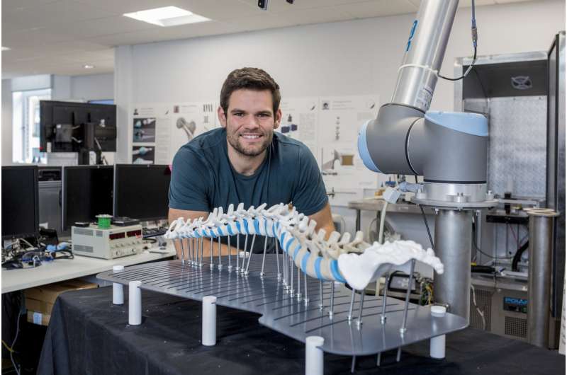 'Lifelike' 3D printed spine to help train spinal surgeons