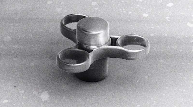 World's smallest fidget spinner showcases access to serious science facility