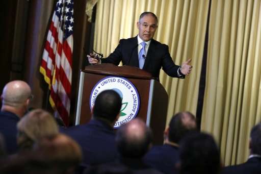 Environmental Protection Agency Administrator Scott Pruitt is said to be pushing for an exit from the Paris climate change accor