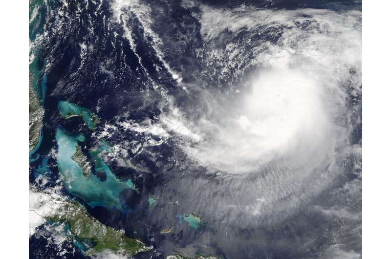 NASA sees Hurricane Jose in between Bahamas and Bermuda
