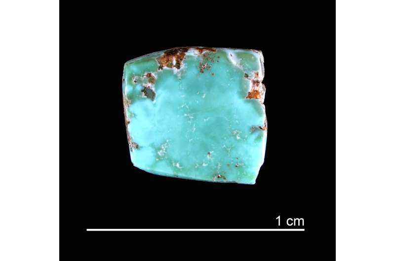 Research sheds new light on early turquoise mining in Southwest