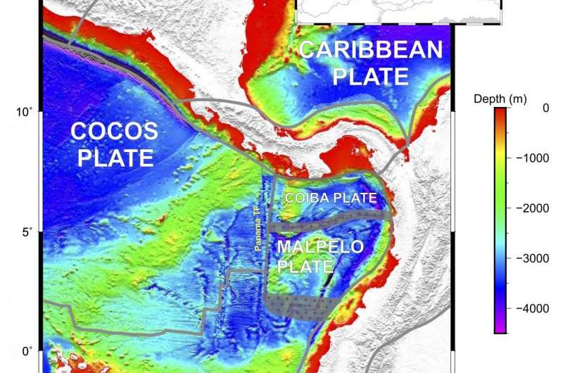 Scientists say Malpelo microplate helps resolve geological misfit under Pacific Ocean