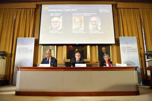 The Latest: Nobel winner says prize 'a win for human race'