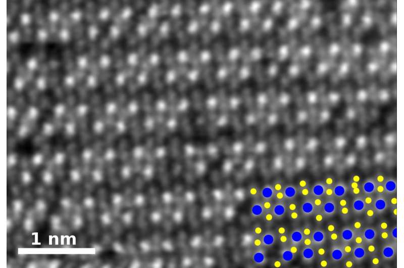 Researchers create atom-thick alloys with unanticipated magnetic properties