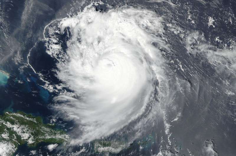 NASA analyzes Hurricane Jose's hidden cloud-filled eye