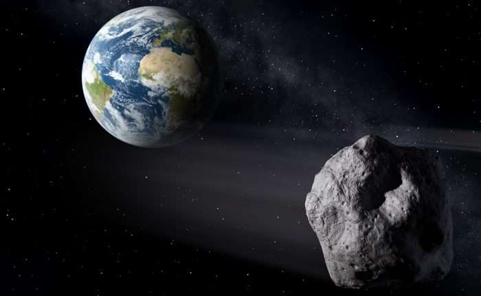 Newly discovered house-sized asteroid 2017 HX4 flies safely past the Earth