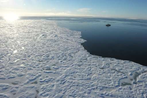 Climate change has forced a retreat of the polar ice cap