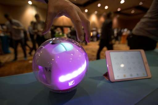 A Laka smart toy and app to benefit special needs children pictured during the 2017 Consumer Electronics Show (CES) in Las Vegas