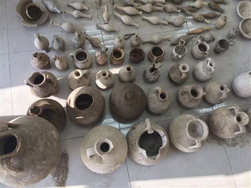 Albania stops smugglers of 230 ancient Apollonia artifacts