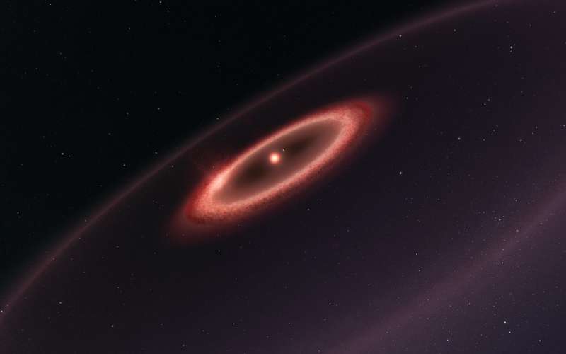 ALMA discovers cold dust around nearest star