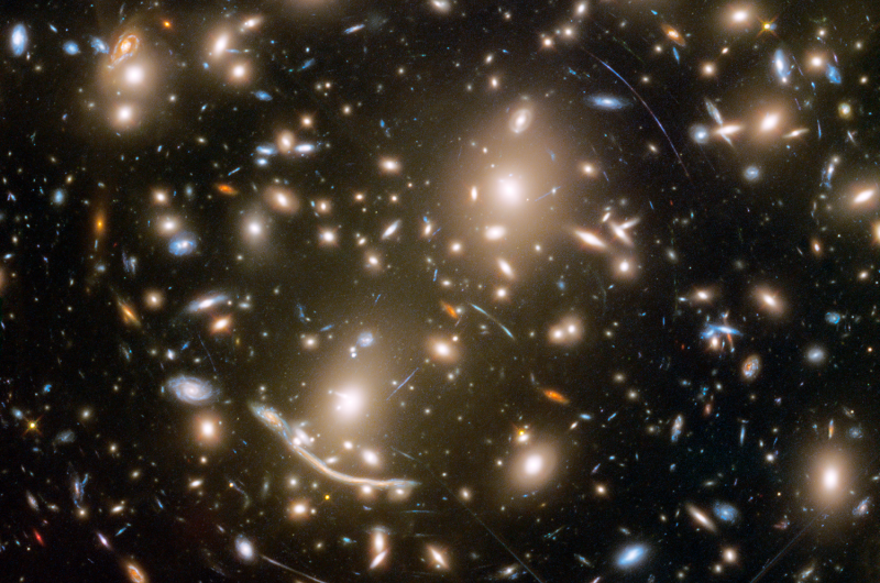 A lot of galaxies need guarding in this NASA Hubble view