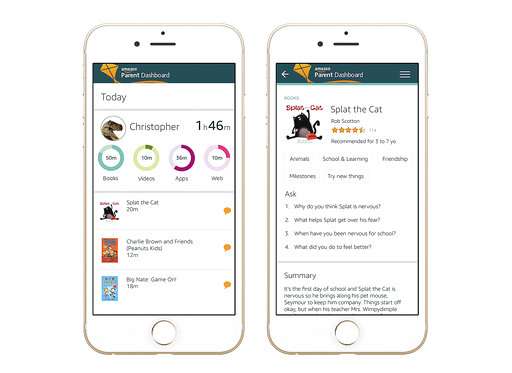 Amazon aims to help parents monitor - and talk to - kids