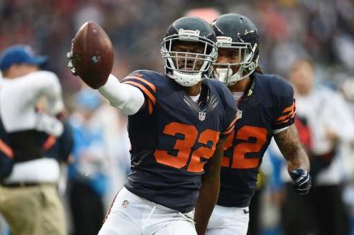 Amazon has won streaming rights for Thursday night NFL games. This 2016 picture shows Deiondre Hall of the Chicago Bears.