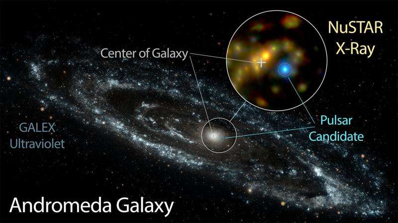 Andromeda's bright X-ray mystery solved by NuSTAR