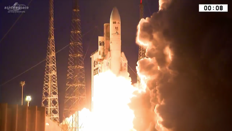 Ariane 5’s second liftoff this year
