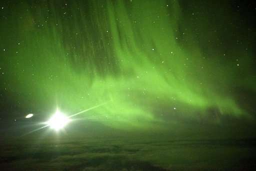 A round-trip flight just for the view -- the Southern Lights