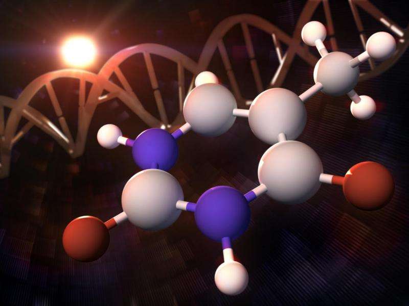 A single electron’s tiny leap sets off ‘molecular sunscreen’ response