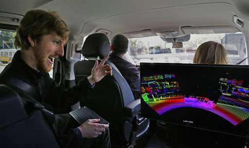 Aspiring tech prodigy tries to re-route self-driving cars