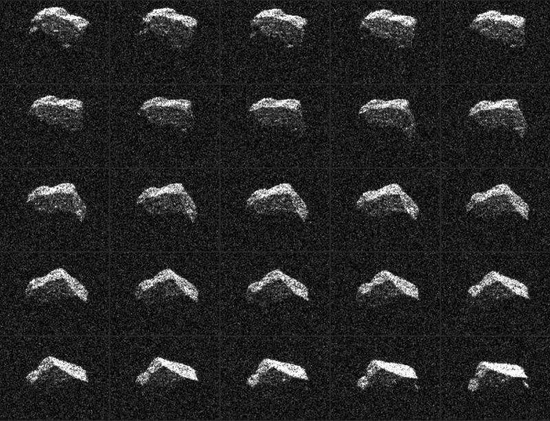 Asteroid resembles Dungeons and Dragons dice