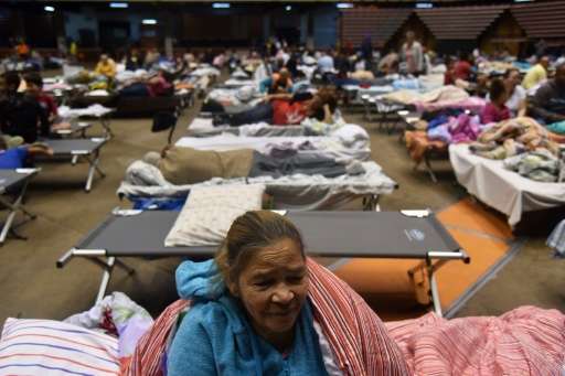At least 11,000 people have sought shelter on the US territory of Puerto Rico