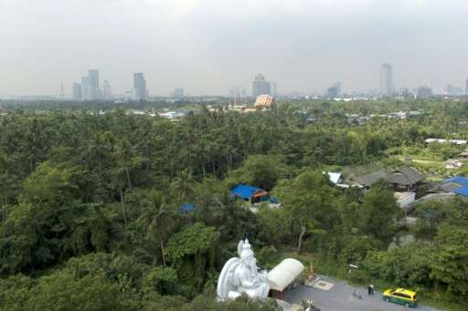 Bang Krachao, the so-called &quot;Green Lung&quot; of Bangkok, is under threat from developers