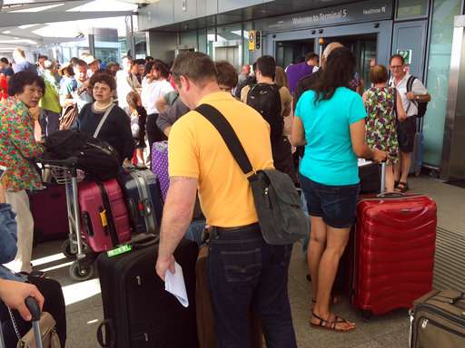 BA says most flights running; angry passengers face delays