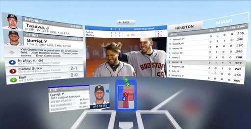 Baseball coming June 1 to virtual-reality headsets