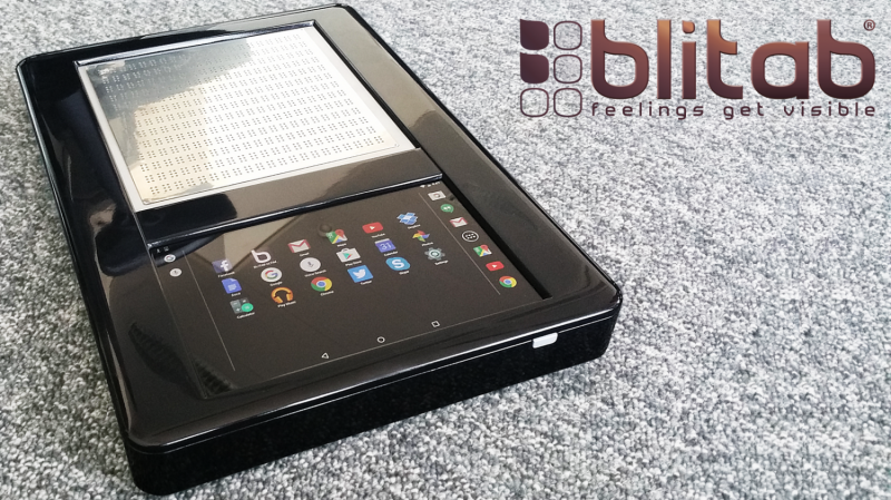 Blitab Technology develops tablet for the blind and visually impaired